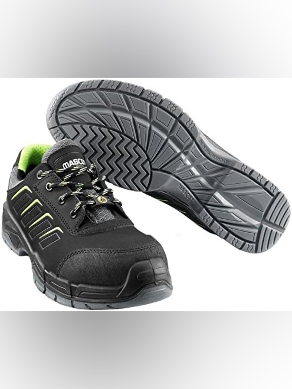 Mascot F0110-937-09 Mont Blanc Footwear Fit S3 Laces Safety Shoe Black